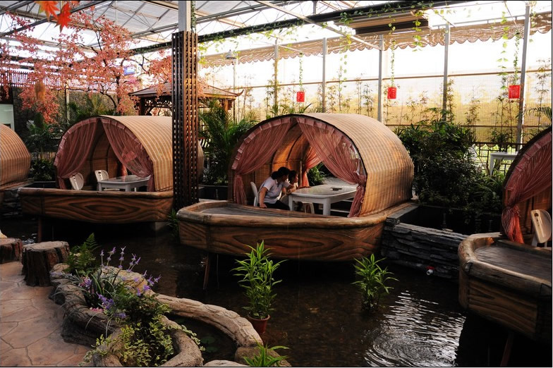 陜西溫室生態(tài)餐廳